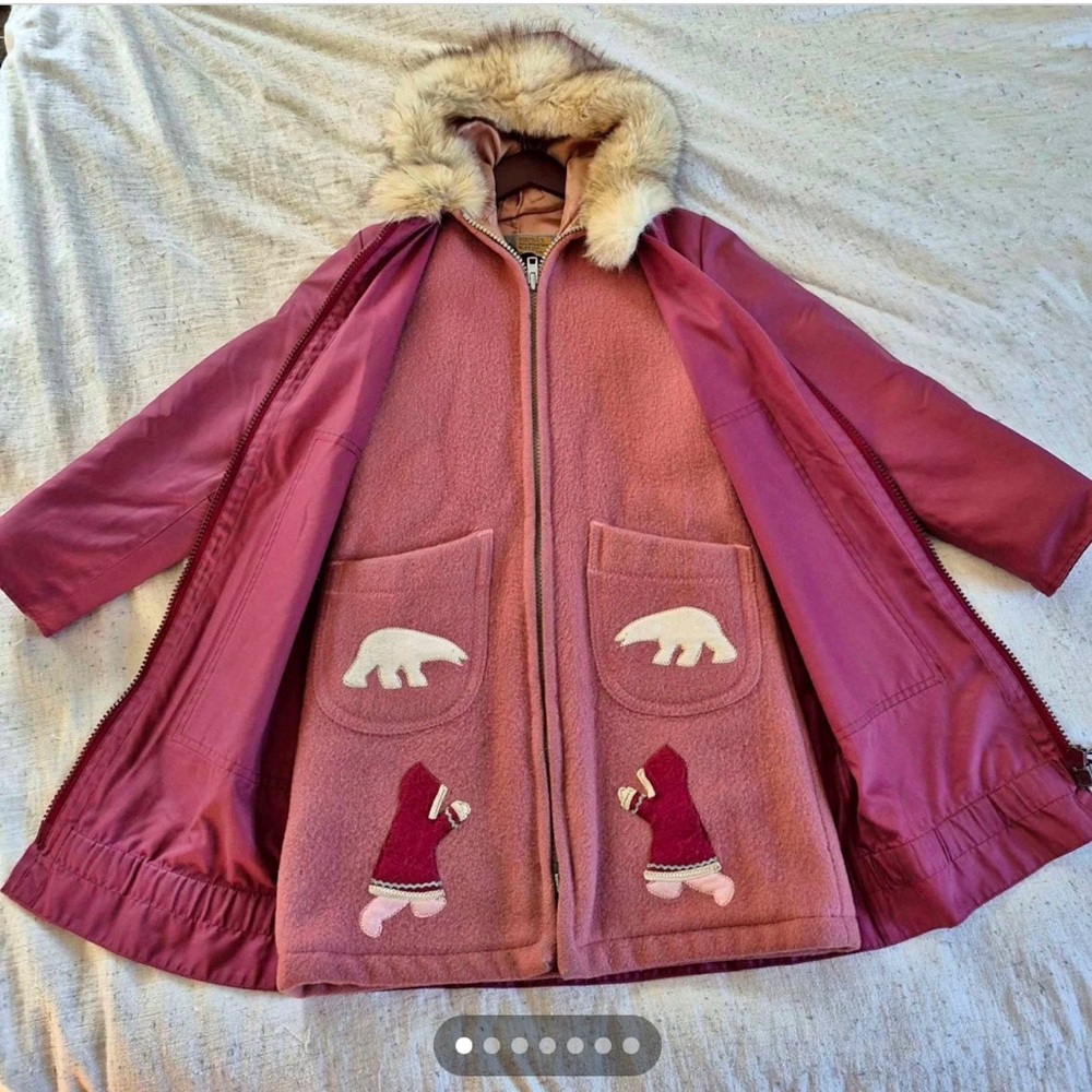 Women's Pink Inuit Parka